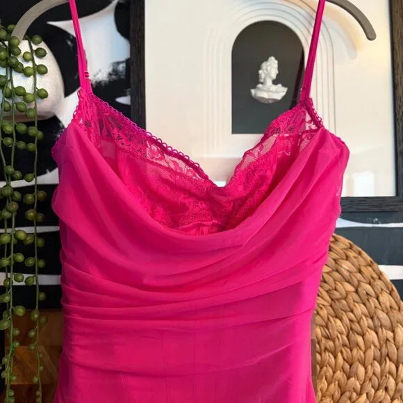 House of CB Vibrant Pink Maxi Dress - Picture 5 of 6